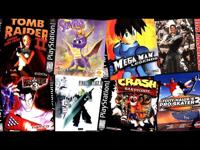 Top 300 best PS1 games in chronological order. 1995 - 2003