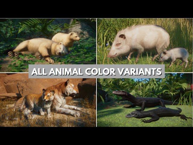 Planet Zoo: ALL COLOR VARIANTS (2024)