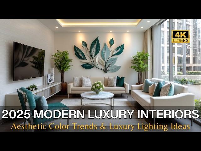 2025 Aesthetic Color Trends and Luxury Lighting Ideas for Modern Luxury Interiors