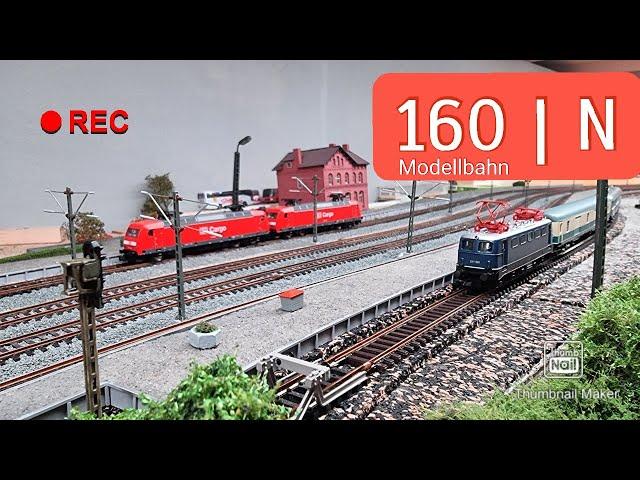 Bau der Nebenbahn Gleis 5+6 / Modelleisenbahn Spur N / Neubau Anlage / Eisenbahn Märklin digital