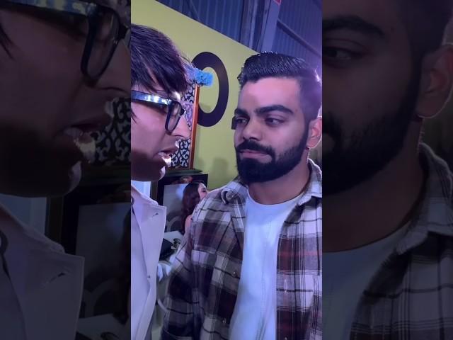 Sourav joshi ka meetup hua nakali virat kohli se  #shorts #souravjoshivlogs