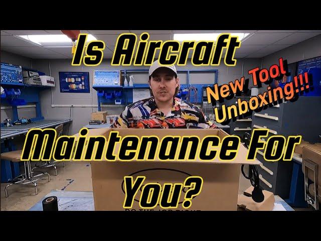 Is Aircraft Maintenance the Right Career for You? | Unboxing Eastwood MIG 180 Welder