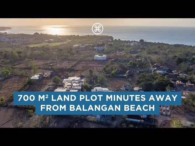 700m² Land in Close Proximity to the Beach in Balangan