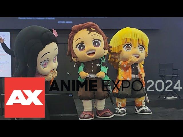 Demon Slayer Show At The Anime Expo. 2024 Los Angeles Convention Center