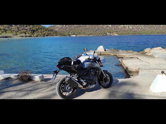 Honda Hornet 750 Ride Pure Exhaust Sound