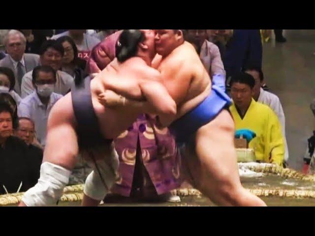 Natsu Basho 2024 Day 1 Terunofuji vs Onosato