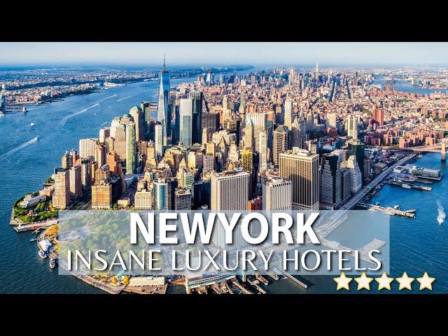 TOP 10 INSANE Luxury Hotels in NEW YORK CITY | Best Hotels In NYC | Part 2