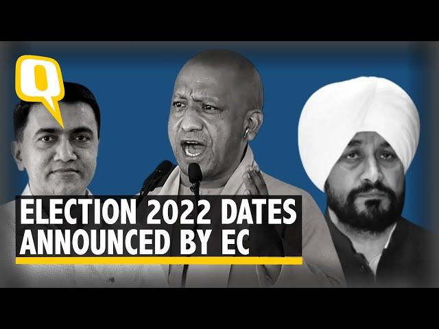 Assembly Elections 2022 | Polling in 5 States to Begin on 10 Feb, Results on 10 March | The Quint