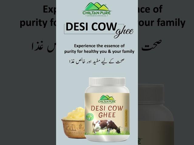 100% Organic Desi Cow Ghee - Essence of Purity for Healthy You!!