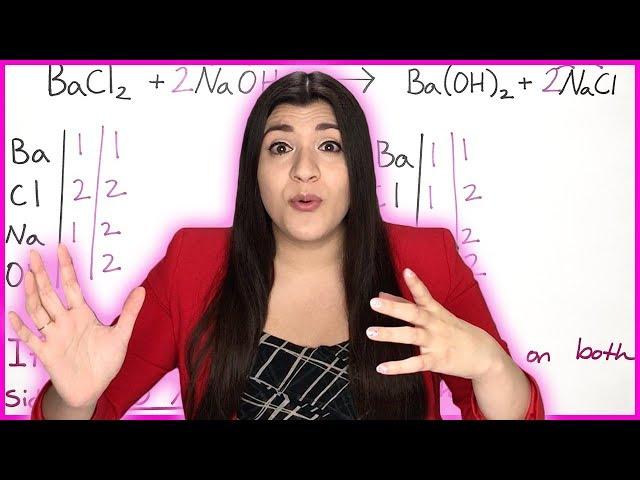 Balancing Chemical Equations Step by Step Practice Problems | How to Pass Chemistry