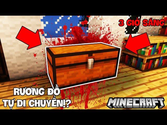 RƯƠNG ĐỒ  TỰ "DI CHUYỂN" KHI MÌNH ĐANG NGỦ TRONG MINECRAFT LÚC 3 GIỜ SÁNG VÀ BÍ ẨN KINH DỊ PHÍA SAU?