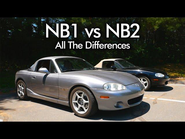 NB1 vs NB2 Mazda MX-5 Miata | ALL THE DIFFERENCES!