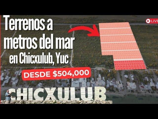 Lotes en la playa de Chicxulub Puerto en venta desde $504,000