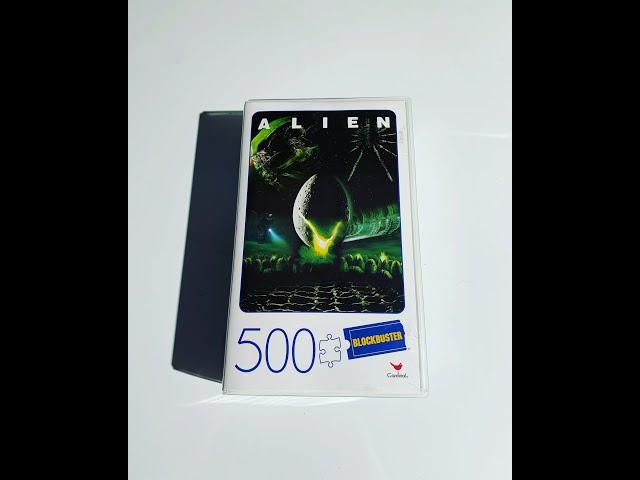 Relaxing Time lapse video |  Alien movie blockbuster jigsaw puzzle 500 pieces | #4