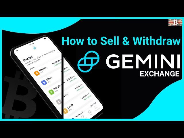 How to Sell & Withdraw from Gemini Exchange