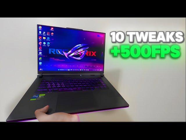 I Let Strangers Optimize My Gaming Laptop For 500 FPS