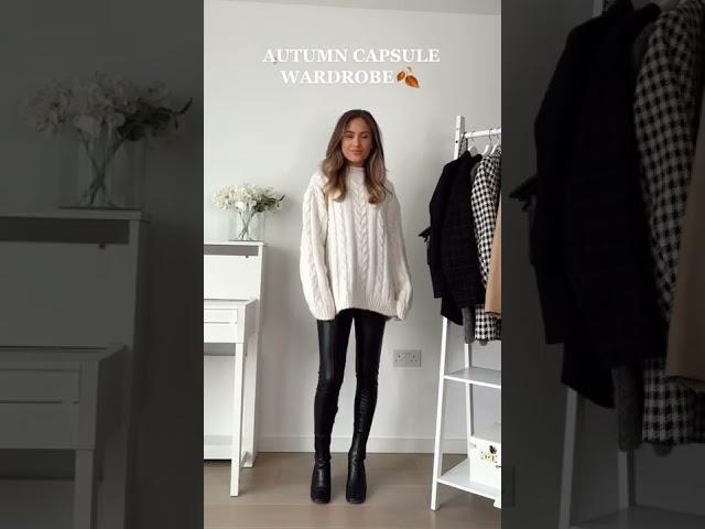 How to build a autumn capsule wardrobe | Outfit ideas 