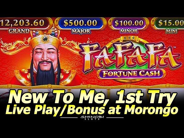 Fa Fa Fa Fortune Cash Slot - New To Me Slot, First Attempt at Morongo Casino!