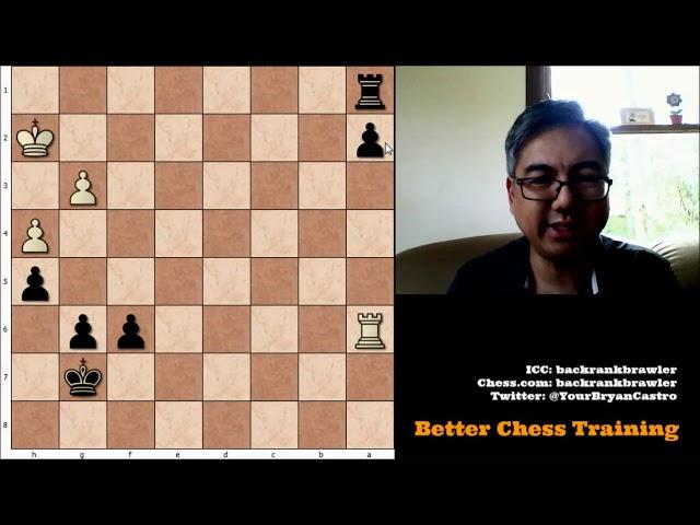 Planning in the Endgame | Game Analysis