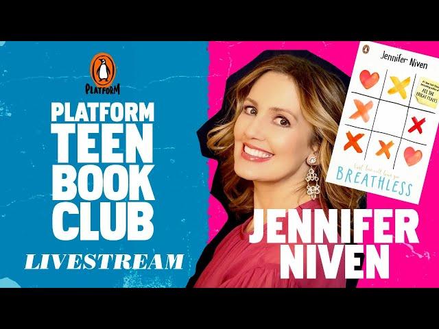 Writing a Young Adult Romance with Jennifer Niven #PlatformYABookClub