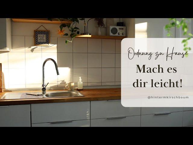 25 praktische Tipps fürs aufgeräumte & ordentliche Zuhause | EINFACHE SYSTEME, die funktionieren 