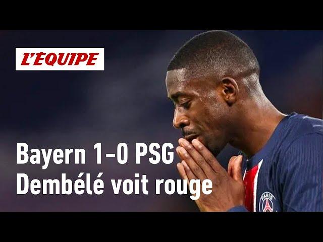 Dembélé vs Bayern : Faut-il résumer son match à son carton rouge ?