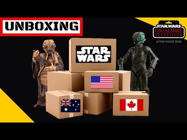 Unboxing DAY at Usualmike Television! Star Wars, Indiana Jones and Vintage Kenner goodness!!!