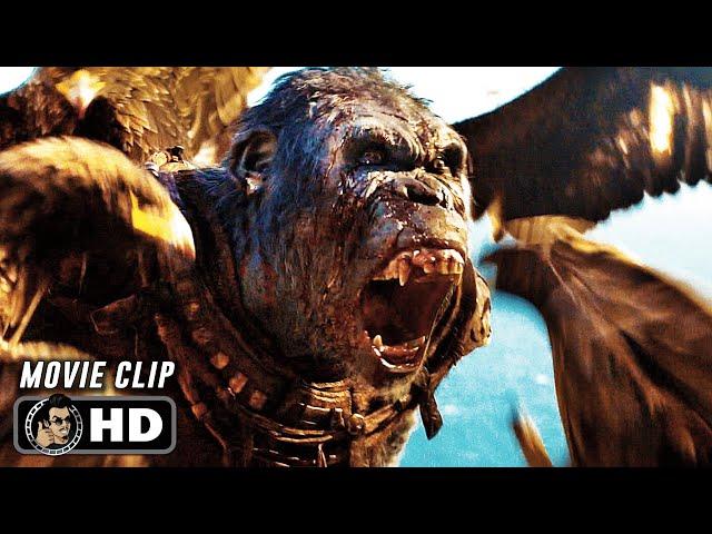 Noa Vs Proximus Caesar - Final Fight Scene | KINGDOM OF THE PLANET OF THE APES (2024) Movie CLIP HD