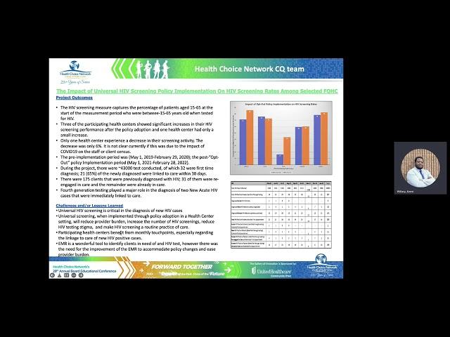 HCN - The Impact of Universal HIV Screening Policy Implementation on HIV Screening Rates