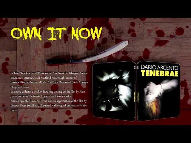 Tenebrae Trailer Blu-ray SteelBook (Unofficial)