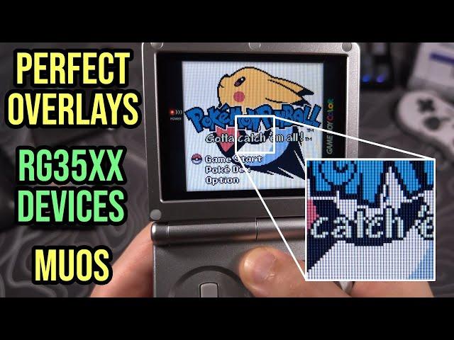 Perfect Overlays - muOS - RG35XX SP / H / + (640x480 devices)