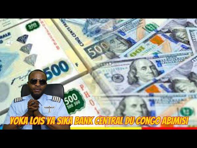 BANA DIASPORA, BANA RDC BOYOKA LOIS YA SIKA BANK CENTRAL AZUI PO NA KOSOMBA BILOKO NA DOLLARD NA RDC