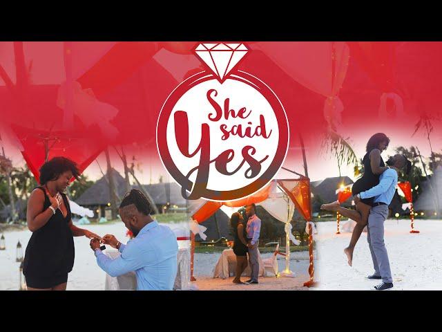 A Beautiful KENYAN Surprise Marriage Proposal  ️