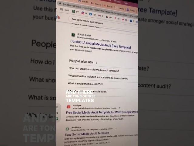 How To Find Social Media Audit Templates