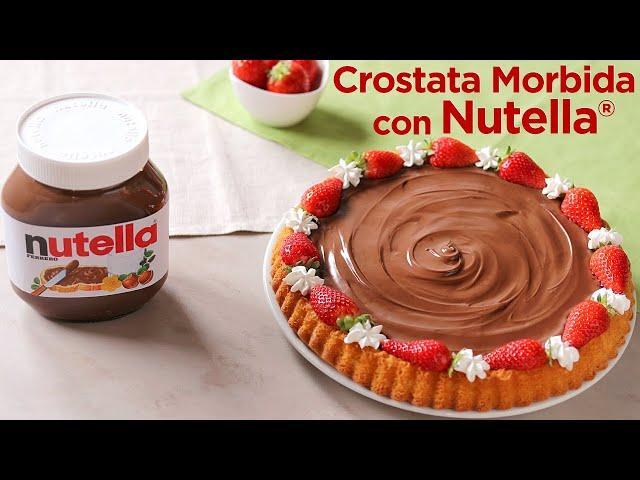 SOFT TART WITH NUTELLA® Easy Recipe - Homemade by Benedetta