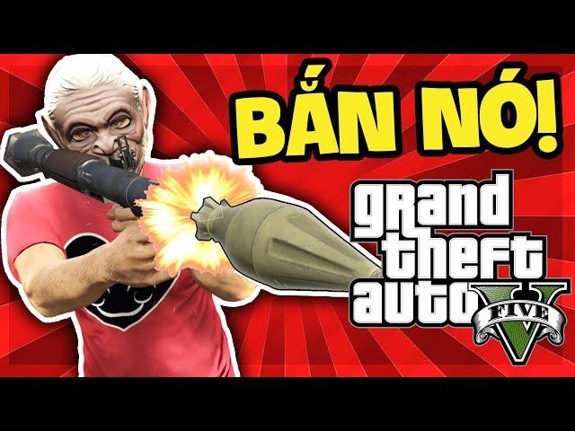 BẮN TÊN LỬA VỠ MỒM MARIO!? - GTA 5 Online (Sơn Đù Funny Moments)