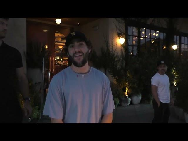 ** Youtuber Star** Eric Decker { Airrack} ask NBA Laker Player to not sue him for prank