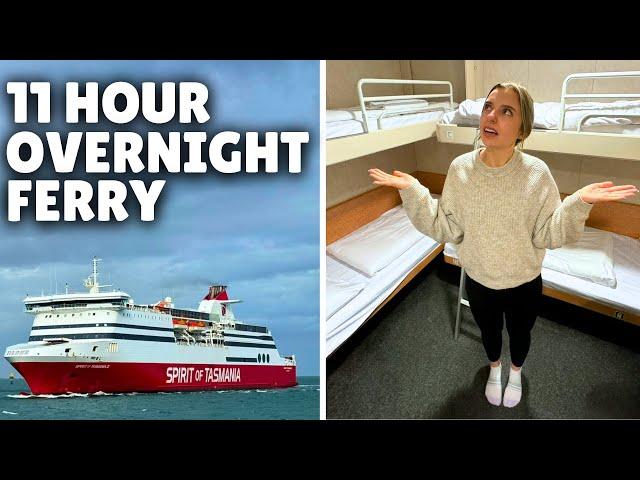 OVERNIGHT FERRY TO TASMANIA (Spirit of Tasmania Ship & Cabin Tour)