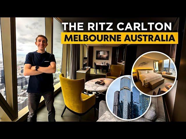 Staying At Australia’s HIGHEST HOTEL: The Ritz-Carlton Melbourne【Full Tour In 4K】