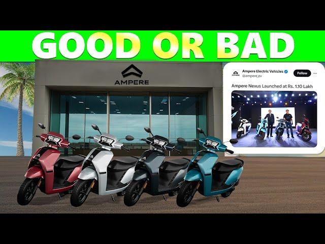 2024 New Budget Electric Scooter ️ | Ampere Nexus | Is it better than Ola  | EV Magnet