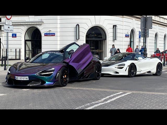 Carspotting w Warszawie #4 | Testarossa, Viper, SF90, DB12, Huracan STO, MC20