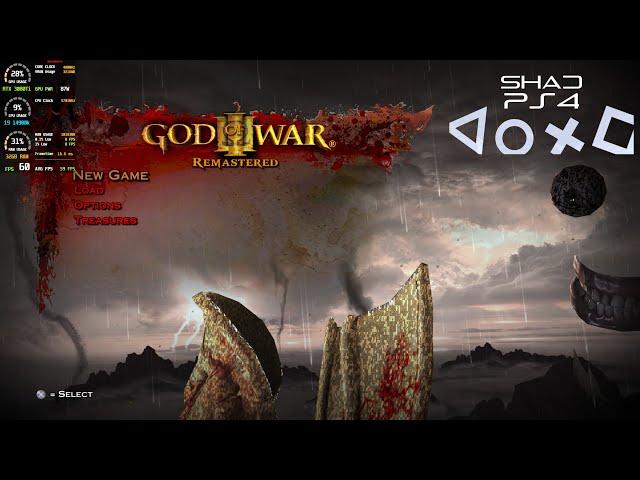 God of War 3 Remastered | ShadPS4 0.5.1 WIP (Custom Build) PS4 Emulator PC