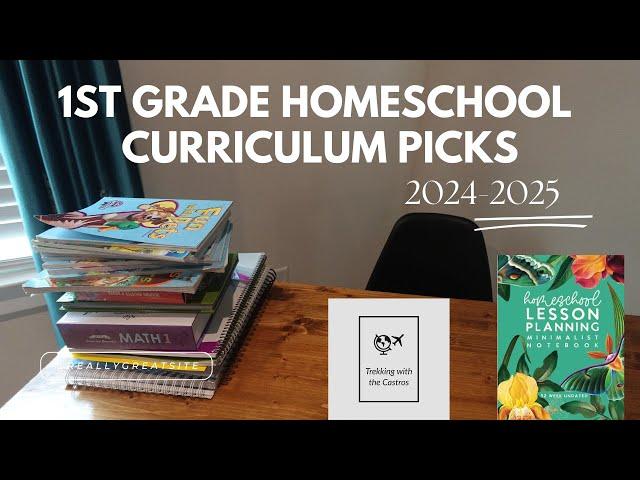 Best 1st grade homeschool curriculum picks || 2024-2025