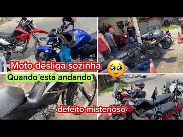 Moto desliga sozinha quando está andando, o que pode ser?