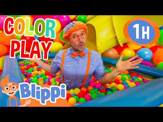 Blippi’s Awesome Color Play Day | Learning Colors | Kids TV Show | Educational Videos for Kids