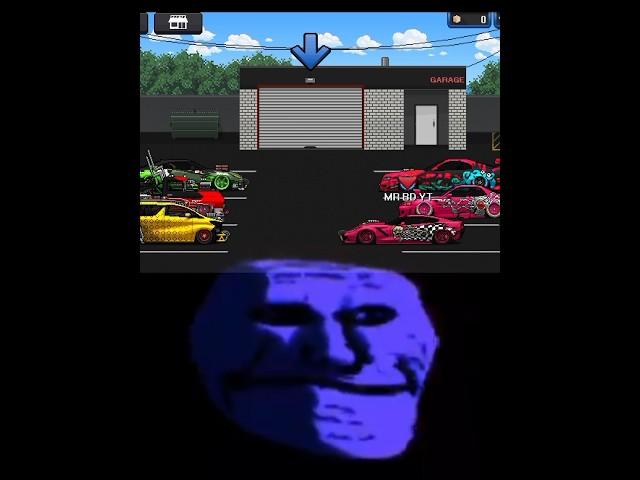 I play pixel car racer with recyg mod #pixelcarracer #games #trollface #viralvideo