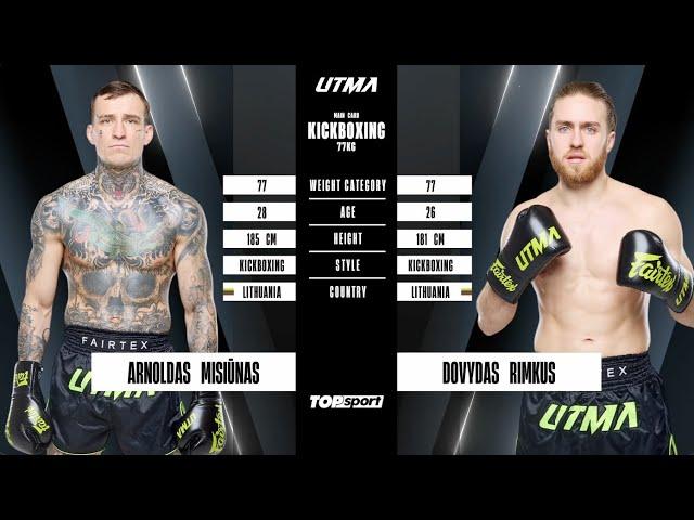 Arnoldas Misiūnas vs Dovydas Rimkus | UTMA 11 | Full Fight