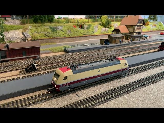 Modelleisenbahn - Vorstellung Piko BR 101 Rheingold von Dortmunder Junge & Modellbahn Kramm