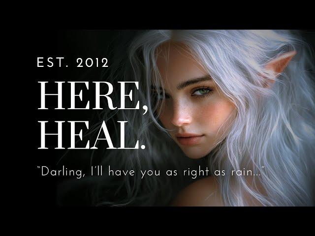 [F4A] Motherly Healer Cares For You [Strangers to Friends][Fantasy][Injured Listener][Rain][ASMR]