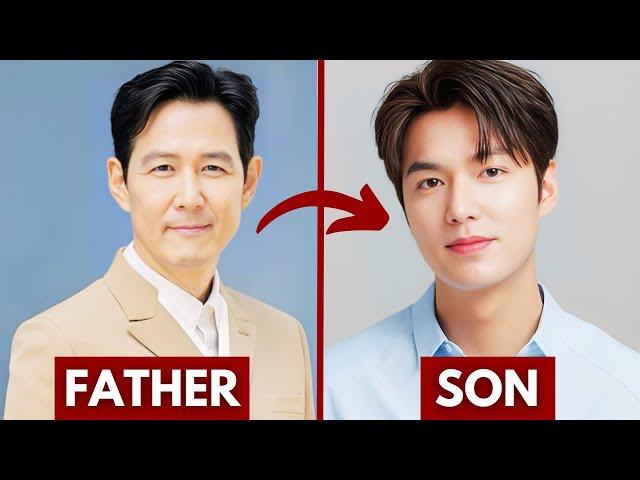 TOP KOREAN ACTOR REAL FATHER SON  | KOREAN ACTOR FAMILY | LEE MIN HO | BYEON WOO SEOK